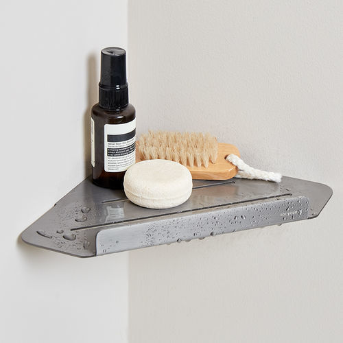 Étagère d'angle - FOLD - SANYCCES - moderne / en acier inoxydable / de salle de bain