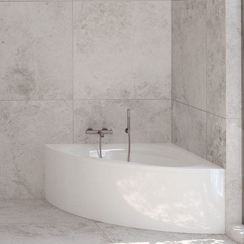Baignoire d'angle - BRISA - SANYCCES - pour habitat / en résine / en résine acrylique