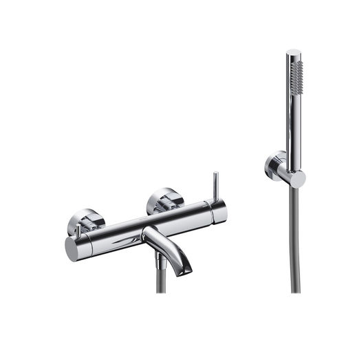 Mitigeur pour douche - LOOP - SANYCCES - mural / en laiton / 3 trous