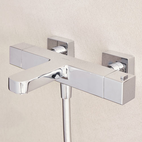 Mitigeur de baignoire - CUBO - SANYCCES - mural / thermostatique / de laiton