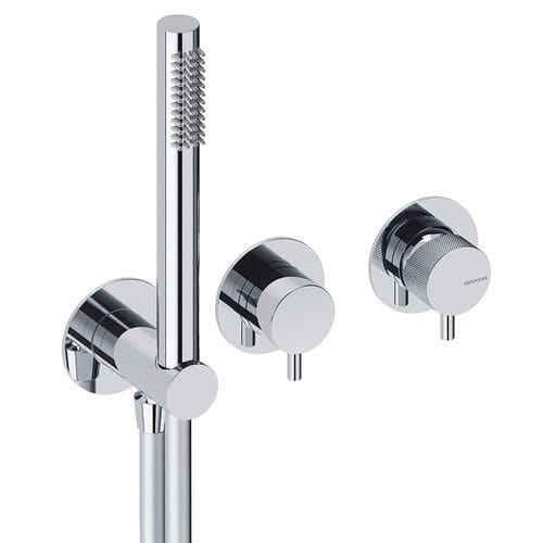 Mitigeur de douche - LOOP K - SANYCCES - mural / en laiton / 2 voies