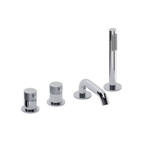 Mitigeur de douche - LOOP K - SANYCCES - monté sur plage / en laiton / 4 trous