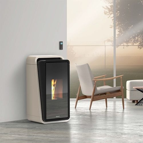 Poêle à granulés - NUA - UNICAL AG S.p.A. - 0 - 5 kW / 10 kW - 20 kW / à poser