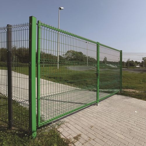 Portail battant - MODEST  - WISNIOWSKI - en acier galvanisé / à barreaux / en treillis soudé