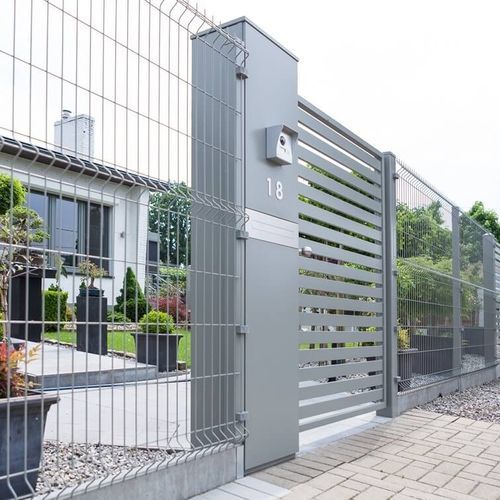 Pilier pour clôture en acier galvanisé - MultiBox  - WISNIOWSKI