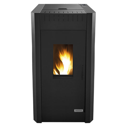Poêle à granulés - NABIA 18 - ZANTIA - 5 kW - 10 kW / 10 kW - 20 kW / à poser