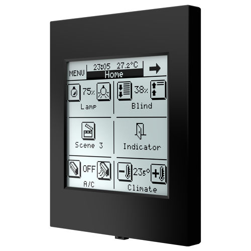 Écran tactile pour système domotique - INZENNIO Z38I - ZENNIO AVANCE Y TECNOLOGIA - mural