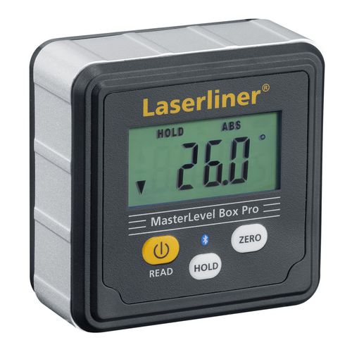Niveau à bulle - MASTERLEVEL BOX PRO - LASERLINER - compact / numérique / électronique