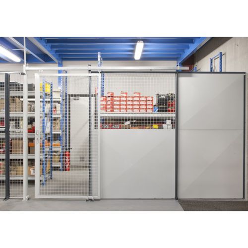 Cloison séparatrice modulaire - MANORGA - à usage industriel / de protection / réglable