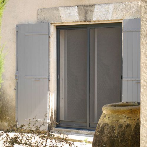 Moustiquaire coulissante - MOUSTIGLISS - MARITON - pour porte coulissante
