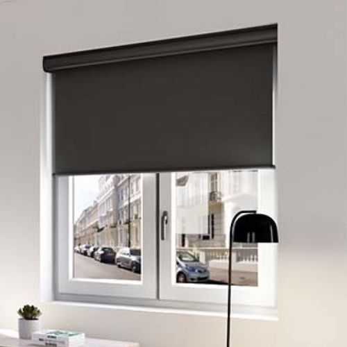Store enrouleur - RolloMax - MARITON - pour fenêtre / en tissu / en aluminium