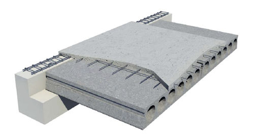 Poutre en béton préfabriqué - HANG 25 & HANG 40 - PRETERSA PRENAVISA - en béton armé / en L / pour plancher