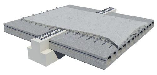 Poutre en béton préfabriqué - HANG 25 & HANG 40 - PRETERSA PRENAVISA - en béton armé / en T / pour plancher