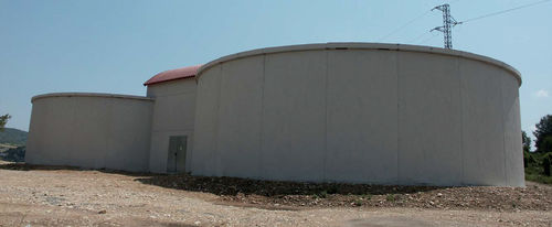 Cuve de stockage d'eau - PRETERSA PRENAVISA - aérienne / préfabriquée / en béton armé