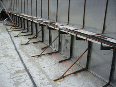 Coffrage perdu - PLAKASTEEL RBC - PLAKA GROUP FRANCE - en tôle d'acier / pour joint de dilatation