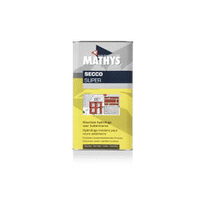 Système d'étanchéité liquide SEL pour mur - SECCO® SUPER - MATHYS PAINTS - résistant à l'eau