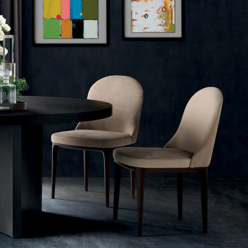Chaise contemporaine - GRETA - marac srl - d'intérieur / en tissu / en cuir