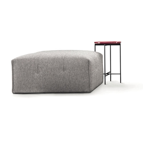 Pouf contemporain - LAIN - marac srl - en tissu / rectangulaire / professionnel