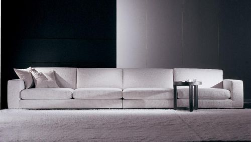 Canapé contemporain - AVANA - marac srl - en tissu / gris / avec revêtement amovible
