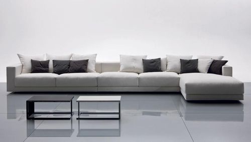 Canapé d'angle - BRERA - marac srl - modulable / contemporain / en tissu