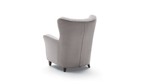 Fauteuil contemporain - CAMILLA - marac srl - en tissu / avec revêtement amovible
