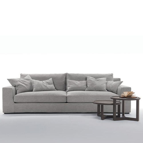 Canapé d'angle - GRANMILANO - marac srl - contemporain / en tissu / avec revêtement amovible