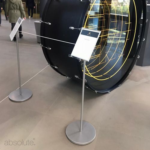 Panneau d'affichage d'intérieur - Absolute Museum & Gallery Products Ltd - numérique / en inox