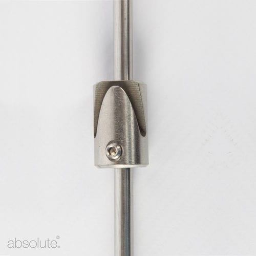Élément de fixation en acier inoxydable - HOOK BARRELS - Absolute Museum & Gallery Products Ltd - pour tableau / pour intérieur / coulissant