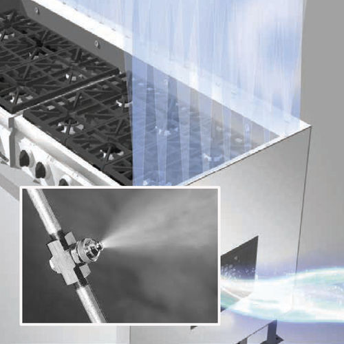 Rideau d'air encastrable - D - DWW - Vianen Kitchen Ventilation - pour cuisine professionnelle