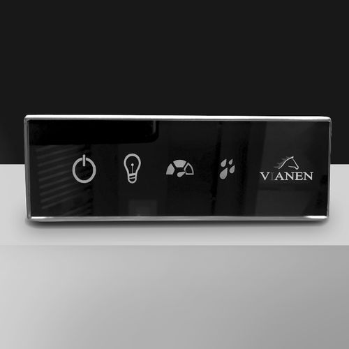 Clavier de commande pour installation domotique - Kitchen touch panel - Vianen Kitchen Ventilation - sur plan / à écran tactile