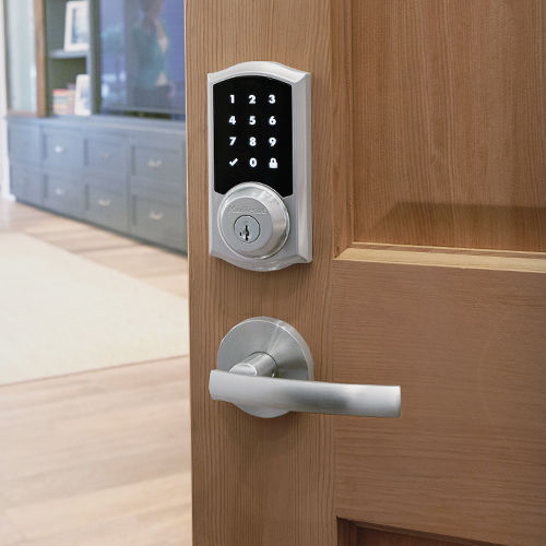 Serrure électronique - KWIKSET - Control4 - à code / pour porte d'entrée / 1 point