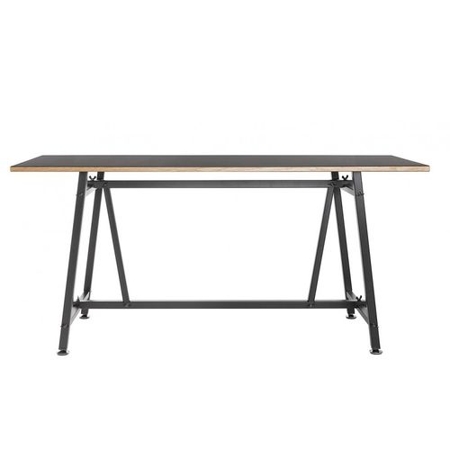 Table de travail contemporaine - 4030 - Embru - en chêne / en linoléum / en résine