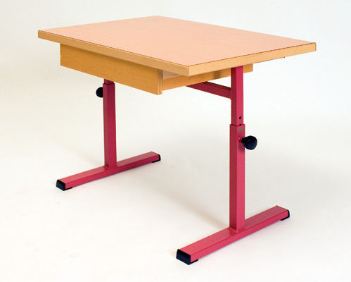 Table contemporaine - 206 - Embru - en bois / rectangulaire / à hauteur réglable