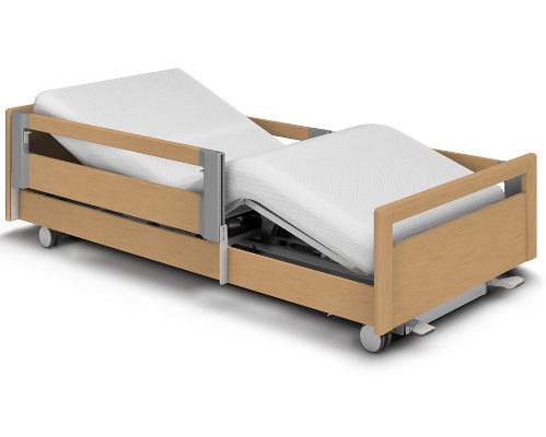Lit médicalisé - FORTUNA - Embru - contemporain / inclinable / en bois