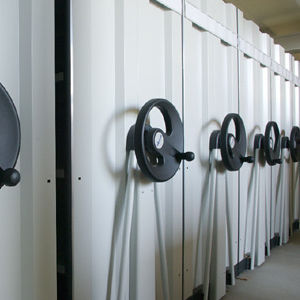 Rayonnage mobile pour stockage - COMPACTDEPOTS - staba Arte - manuel / en métal