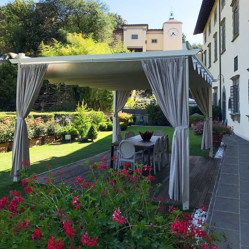 Couverture pour pergola coulissante - ONDA-UP - Giulio Barbieri S.r.l. - en toile / en aluminium / en PVC