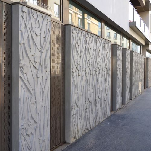 Prémur en béton armé - PRÉCOFFRÉ® ARCHITECTURAL - Fehr