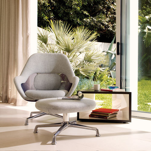 Fauteuil visiteur contemporain - SW_1  - Steelcase - en tissu / en fonte d'aluminium / tapissé