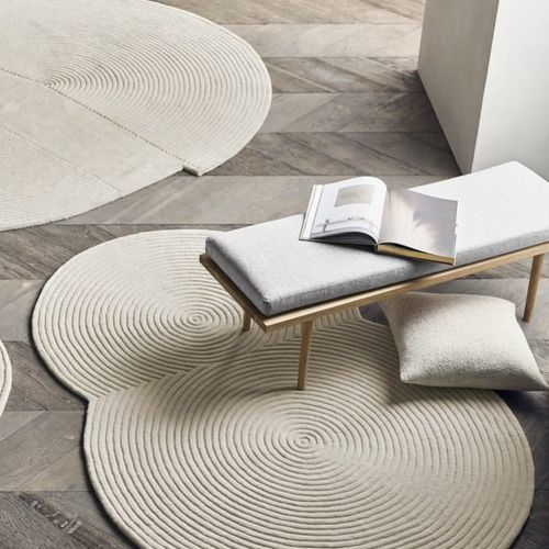 Tapis contemporain - ZEN  - Steelcase EMEA - géométrique / en tissu / rond
