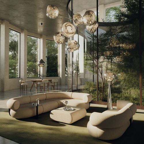 Canapé modulable - FAT  - Steelcase - d'angle / contemporain / pour intérieur