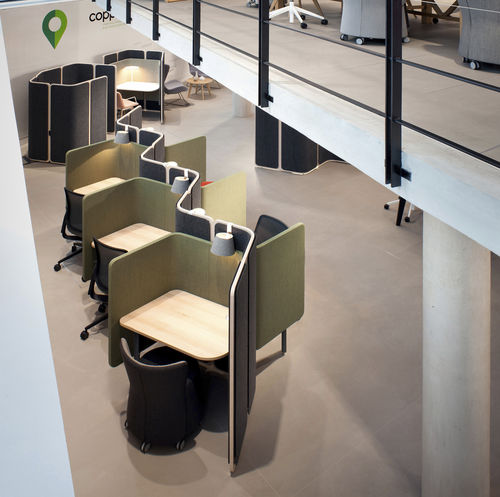 Cabine d'insonorisation pour environnement bruyant - COPPICE - Steelcase EMEA