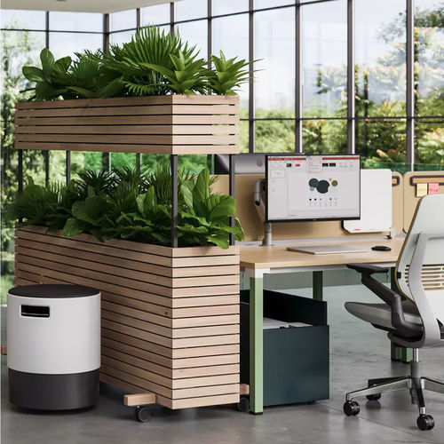 Tabouret de bureau contemporain - BUOY - Steelcase EMEA - avec piètement en plastique / piètement central / à roulettes