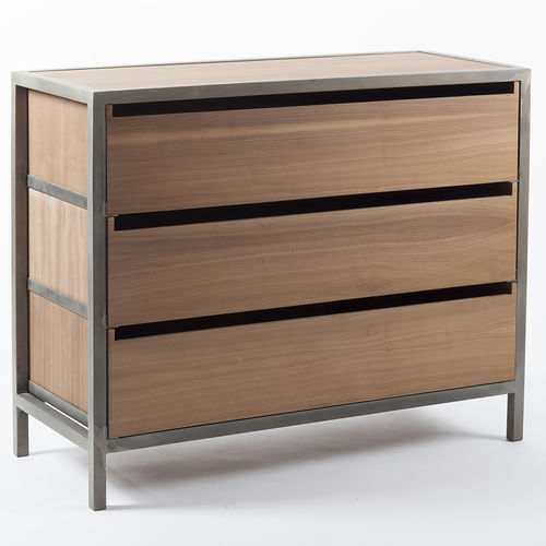 Commode contemporaine - VANEAU - Alex de Rouvray Design - en chêne / en hêtre / en contreplaqué