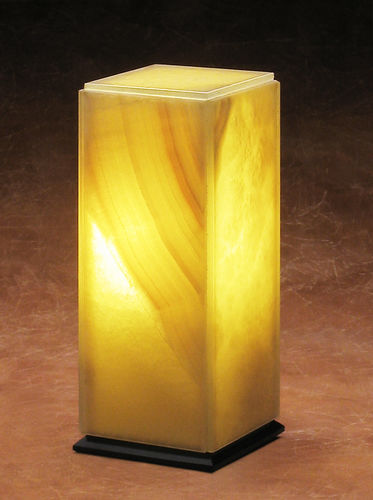Lampe de table - TRANSLUCENT MARBLE : TRANSLUCENT ONYX - BROCATELLE - en pierre / contemporaine / d'intérieur