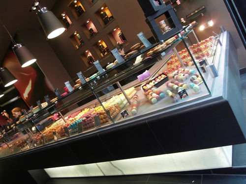 Vitrine réfrigérée comptoir - TRANSLUCENT MARBLE : TRANSLUCENT ONYX - BROCATELLE - pour commerce / pour pâtisserie / pour boulangerie