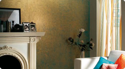 Peinture décorative - SPONGING - ASIAN PAINTS - intérieure / pour mur / effet métallisé