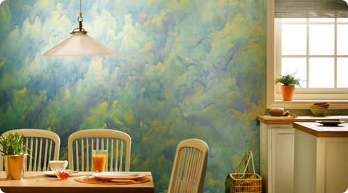 Peinture décorative - CANVAS - ASIAN PAINTS - intérieure / pour mur / effet métallisé
