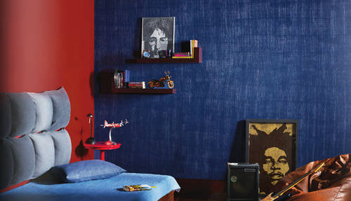 Peinture décorative - DENIM - ASIAN PAINTS - intérieure / pour mur / à effets