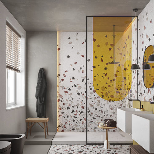 Papier peint contemporain - Sand stones - Inkiostro Bianco - en Tela® / en fibre de verre / en vinyle