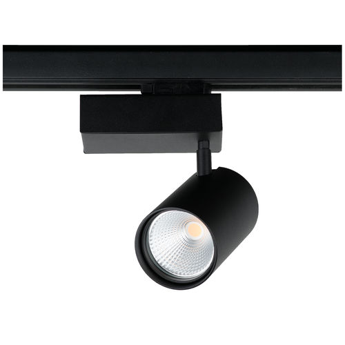 Éclairage sur rail à LED - BILOBA - HOLIGHT - rond / en aluminium / en acier